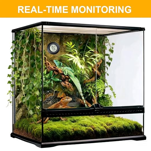 6 Pack Hygrometer Thermometer Digital Humidity Meter Indoor/Outdoor Humidity Monitor Reptile Thermometer for Greenhouse Humidors Terrarium Jars ℉/ ℃(6) - Image 8