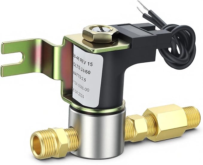 990-53 Humidifier Solenoid Vavle Assembly, Humidifier Water Valve 24 Volts Compatible with GeneralAire 1042 1042L 1042LH 1137 | 3.5Gallon/hr by TOMOON by TOMOON