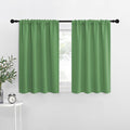 NICETOWN Blackout Curtains for RV Windows, Froest Green, 29" by 20", 2 Panels, Room Darkening Window Curtain Panels, Easy-Care Solid Thermal Insulated Draperies/Drapes for Daughter Room by NICETOWN