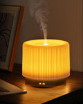 280ml Ceramic Essential Oil Diffuser,Ultrasonic Cool Mist Decorative Aromatherapy Diffuser with Auto Shut-Off,Quiet Operation,3 Timer Settings for Large Rooms,Home,Office,SPA,Yoga & Bedroom by ONABOVIVA
