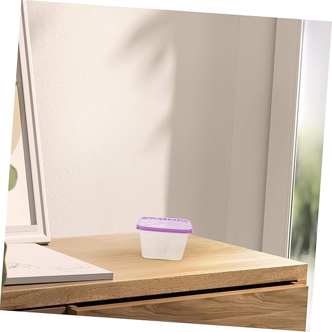 Unomor 4pcs Empty Moisture Absorber Holder Boxes Reusable Plastic Case for Wardrobe Closet Storage Home Use - Image 4