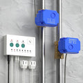 Water Leak Detector, Automatic Water Leak Alarm System, with 2X 3/4" NPT Shutoff Valves & 2 Sensors, Flood Prevention for Water Heater Laundry by Unknown