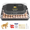 Sailnovo Incubators for Hatching Eggs 70 Egg Incubator with Automatic Egg Turning and Auto Humidification, Temperature Control, Incubator for Chicken Duck Quail Eggs, Perfect for Lab School Farm Use by Sailnovo