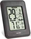 Homedics HM100 Indoor Humidity Monitor, Easy-Read Hygrometer to Monitor Indoor Air Comfort, Fahrenheit and Celsius, Battery-Operated Room Thermometer for Home by Homedics