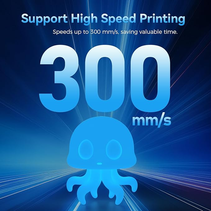 Creality 3D Luminous PLA Printer Filament, 1.75mm Glow in The Dark Shiny Firefly Blue PLA Filament for 3D Printing, Best with UV Lamps, 1kg Spool (2.2lbs), Blue - Image 4