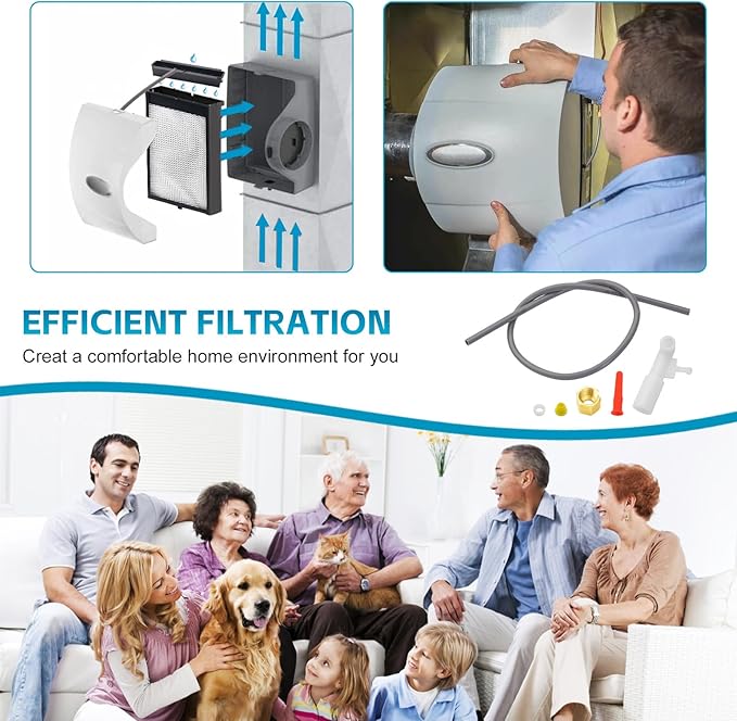 4235 Feed Tube Nozzle with Sleeve Nut 4004 Strainer, 4231 Orifice Replacement for AprilAire Humidifiers 700,700A,700M,760,760A,768 - Image 5