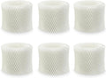 WF2 Humidifier Filter for Vicks V3100 V3500N V3700 V3800 V3900 Kaz 3020 Sunbeam 1118 Series, Fit for Honeywell HCM-350 HCM-630 Relion WA-8D Enviracaire ECM-500, Pack of 6 by PANDEELS