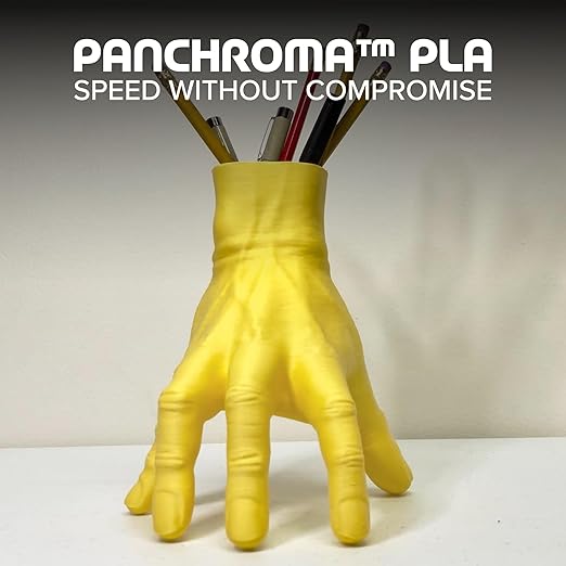 Panchroma PLA Lemon Yellow 3D Printer Filament, 1.75mm, 1kg Spool, Easy to Print, High Speed Printing, Tangle Free, AMS Compatible, Perfect for Toys, Decor, Miniatures, Models & Cosplay - Image 2