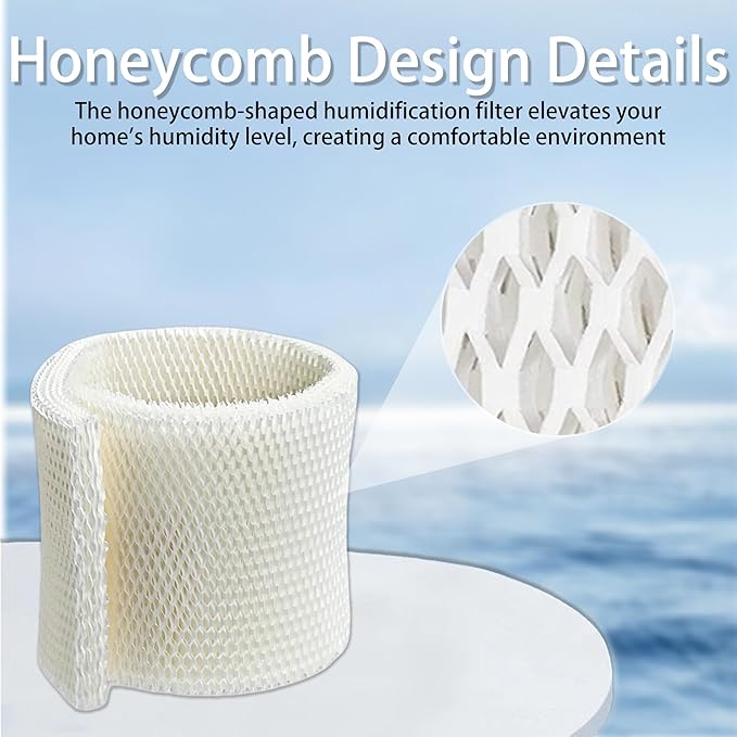 2 Pack MAF1 Humidifier Wick Filters | Compatible with Aircare MiostAIR Esscik-Air MA1200 & MA1201& MA0950, for Kenmore 14906 & 15412 & 29982 Humidifiers | Replacement Parts MAF1 - Image 4