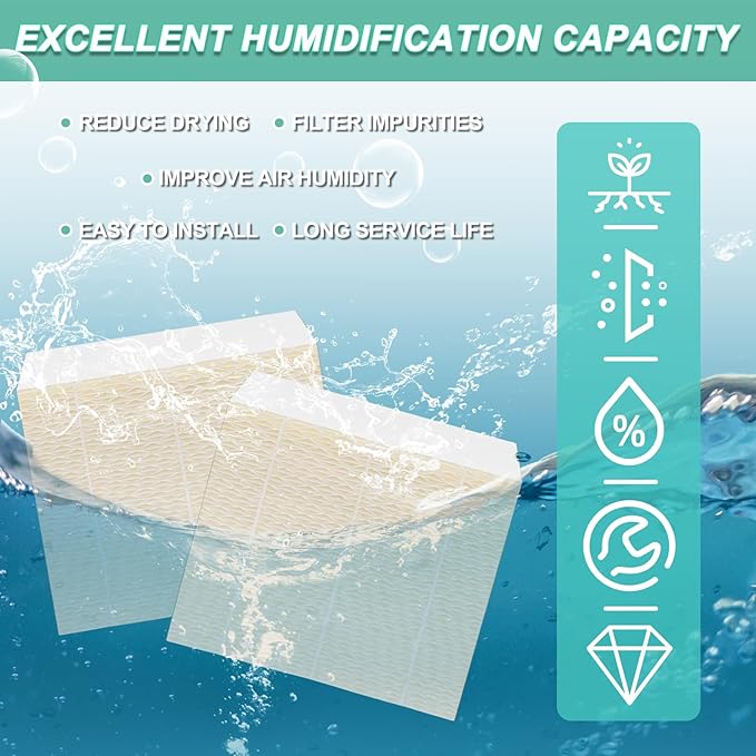 1043 Humidifier Wick Filter Replacement for Es-sick Air-Care Compatible With EP9500 EP9700 EP9800 831000 821000 826000 826800 and Be-mis Space Saver 800 8000 Series Humidifiers(2 Pack) by Cenipar - Image 3