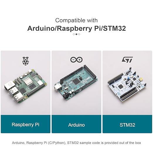 BME280 Environmental Sensor, Temperature Humidity Pressure Module, High Accuracy, I2C/SPI Interface,Compatible with Arduino/Raspberry Pi/STM32 - Image 3