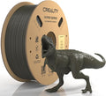 Official Creality Hyper PLA-CF (Carbon Fiber) Filament 1.75mm, High Speed PLA-CF 30-300mm/s 3D Printer Filament,Dimensional Accuracy +/-0.02mm, Fit Most 3D Printer,1KG(2.2lbs) Spool Greyish Yellow by Creality