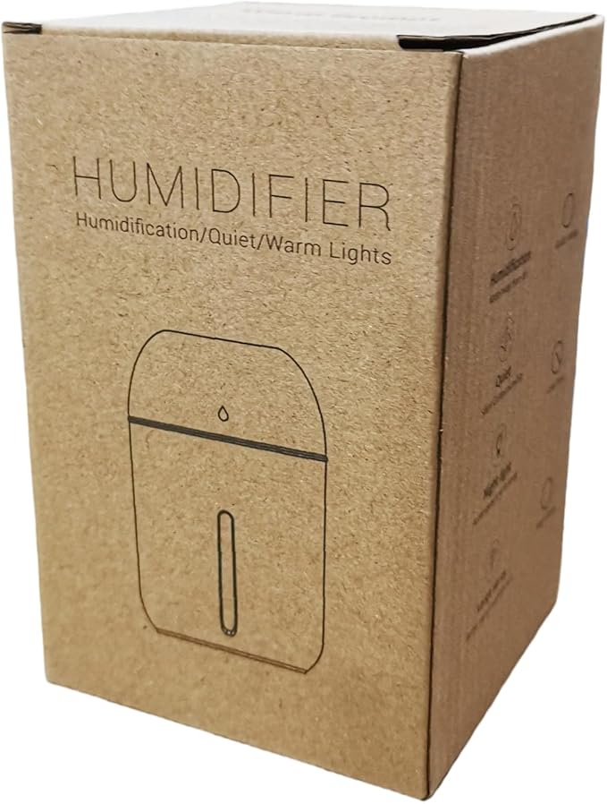 Mini USB Humidifier - Large Capacity, Ultra-Quiet 20dB, 2 Modes (Continuous/Intermittent) with Anti-Dry Burn & Night Light, Nano Mist for Room/Car/Office Desk (<10㎡) (Sky Blue, 330ml) - Image 9