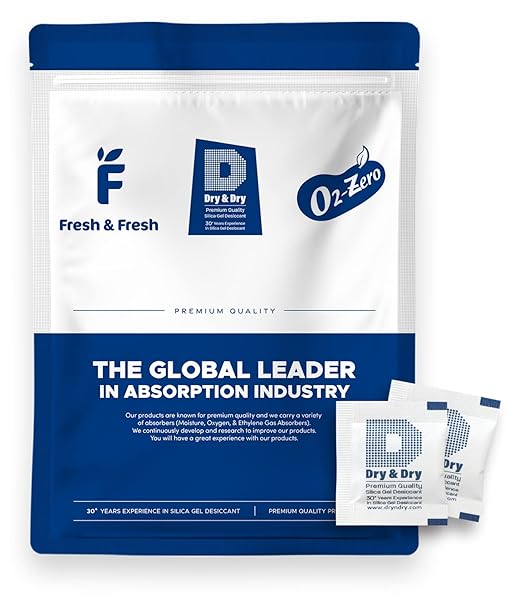 Dry & Dry 1 Gram [1200 Packets] Silica Gel Packets Desiccants Silica Gel Packs - Food Safe Silica Packets Silica Gel Desiccant Packs for Storage by DryDry