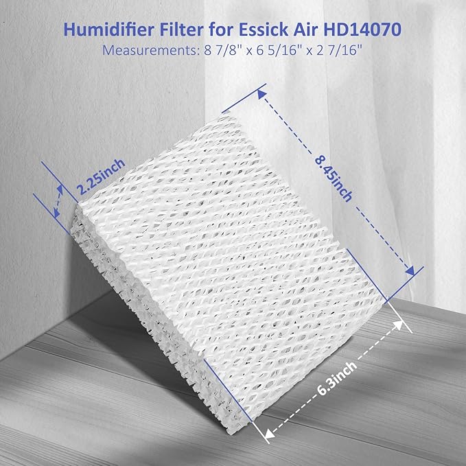 Replacement 4 Pack Humidifier Filter for Kenmore for Sears 758 Model (8 7/8" x 6 5/16" x 2 7/16") - Image 5
