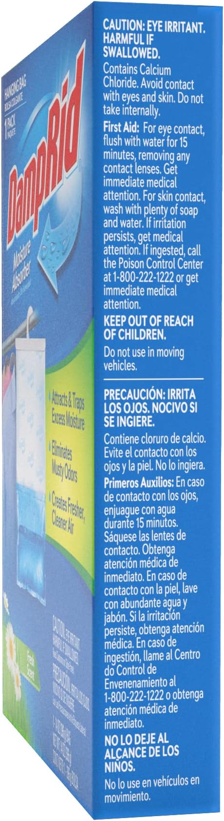 DampRid FG80 Fresh Scent Hanging Moisture Absorber ,6-Pack - Image 3