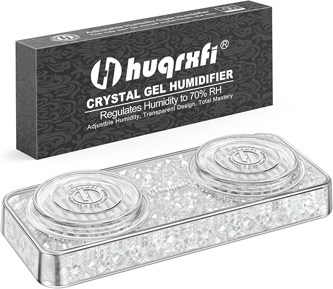 Pre-Filled Cigar Humidifier, Cigar Crystal Gel Humidifier, Suitable for Cigar Boxes and Cigar Cabinets, Maintains Ideal Humidity at 70% and Keeps Cigars Fresh, Cigar Accessories by Unknown