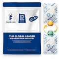 Dry & Dry 20 Gram [50 Packets] Orange Indicating Silica Gel Packets Desiccants - Food Safe Silica Packs, Silica Gel, Silica Packets, Desiccant Packs for Food Storage by DryDry