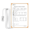 Elitech Glycol Temperature Probe for RCW-360Pro, -40°F to 176°F, 16.4ft Cable Auto-Detection Digital Sensor with Individual Calibration Certificate for Medical Pharma Validation, TD3X-TE(GLE)-R-5M by Elitech