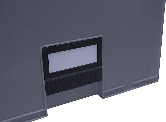 Storex Plastic Archive Storage Box, Letter/Legal Size, 24-Inch Drawer, Black (61106A01C) - Image 5