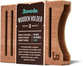 Boveda Cedar Wood Humidity Pack Holder - For Use With Two Size 60 Boveda Side-by-Side (Sold Separately) - Includes Magnetic and Removable Tape Mounting Kits – 1 Count by Boveda