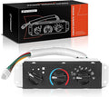A-Premium HVAC Heater Climate Control Panel Compatible with Jeep Wrangler TJ 1999-2006 with AC - Replaces# 55037473AB by A-Premium