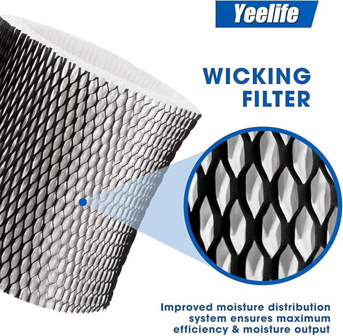 HWF65 Humidifier Filter Compatible with Holmes Humidifier Filter, Replacement Humidifier Filter C, HWF65PDQ-U (2Pack) - Image 3