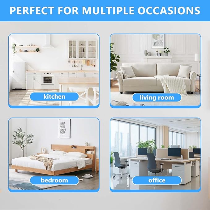 8 Pack Wf813 Eqwf813 Humidifier Filters Compatible with Equate Eqwf813 Eq-2119-Ul Relion RCM-832 RCM-832N ProCare PCCM-832N Cool Mist Humidifier Replacement Filter, White - Image 8