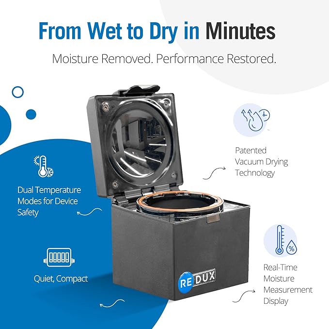 Pro Link Hearing Aid Dryer Dehumidifier - Mobile App Controlled Professional Vacuum Drying for Rechargeable Hearing Aids, Earbuds & Cochlear Implants, Removes Moisture & Dust, Easy to use - Image 2