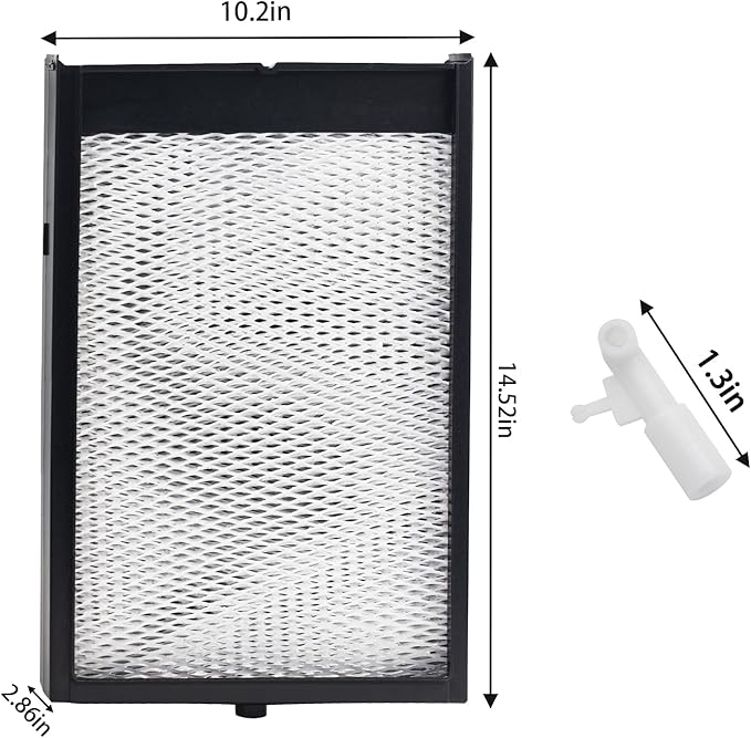 H735EZ1A Humidifier Filter Replacement, Water Panel Humidifier Replacement with Nozzle, Humidifier Filter Kit Compatible with Humidifier Models 700, 700A, 700M - Image 2
