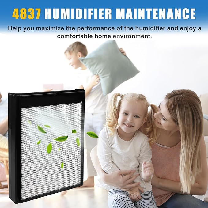 4837 Humidifier Maintenance Kit for Humidifier 560, 560A, 568 Whole-House Humidifier Filter, with Water Panel Model No. 35 Humidifier Replacement Parts - Image 4