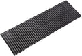 Bath Mat Bathroom Runner Long Large Rugs Floor Wood Shower Bathtub Waterproof Non Slip Accessories 16x48 Inch Easy to Clean, Black, 1 pc by Fovlaurs