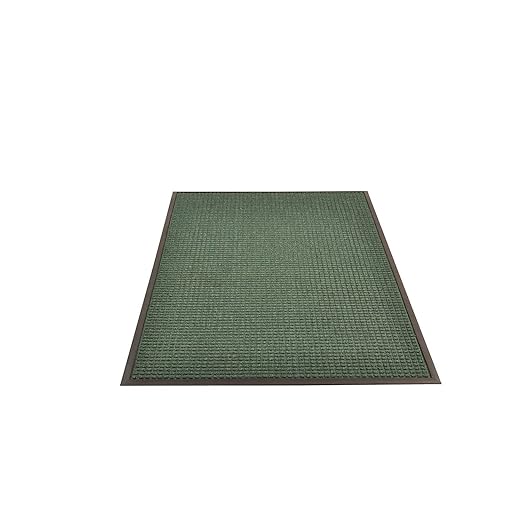 NoTrax 166 Guzzler™ Rubber-Backed Entrance Mat, for Home or Office 3' X 4' Hunter Green - Image 6