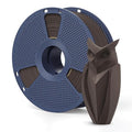 Real Wood Fiber PLA Filament 1.75mm Dark Brown Color, Natural Matte Texture, Reduced Clogging, Easy to Print, 1kg(2.2lbs) SUNLU 3D Printer Filament, Walnut by YOOPAI