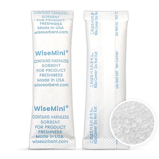 200Pcs 5g Desiccant Packs, Premium Silica Gel Packets, Food Safe Desiccant for Storage, Moisture Absorbers Pack - Image 3
