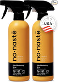 Nonaste Odor Eliminating Spray for Shoes, Gym Bags, Sports Gear & Yoga (16 Oz, Pack of 2) | Long-Lasting Fabric Refresher with Enzymes | Shoe Deodorizer & Gym Bag Deodorizer, Fabric-Safe by Nonaste
