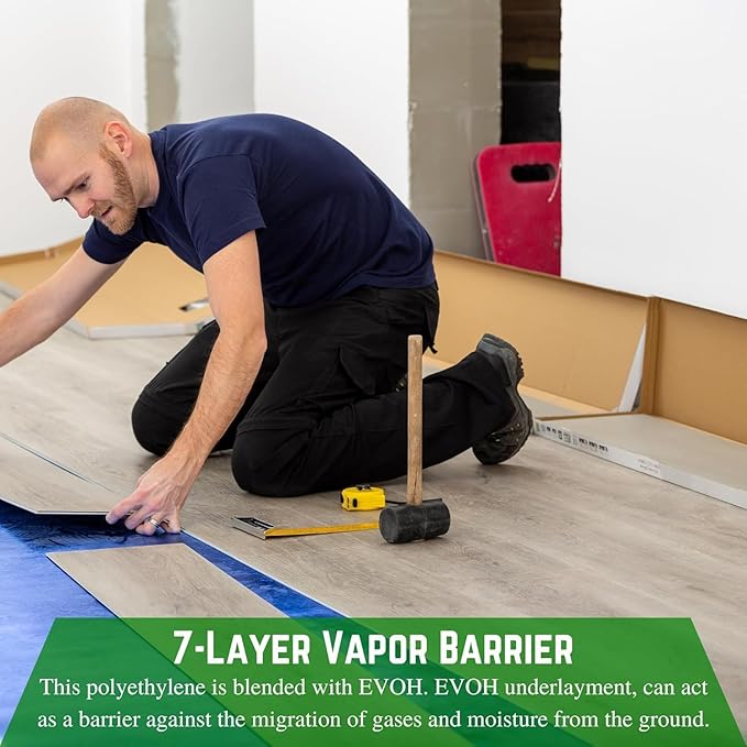Farm Plastic Supply - 20 Mil Radon Barrier - Thick Plastic Sheet for Floor Underlayment, Radon Gas Barrier, EVOH Plastic Sheeting, Crawl Space Vapor Barrier, Gas Barrier (12' x 25') - Image 3