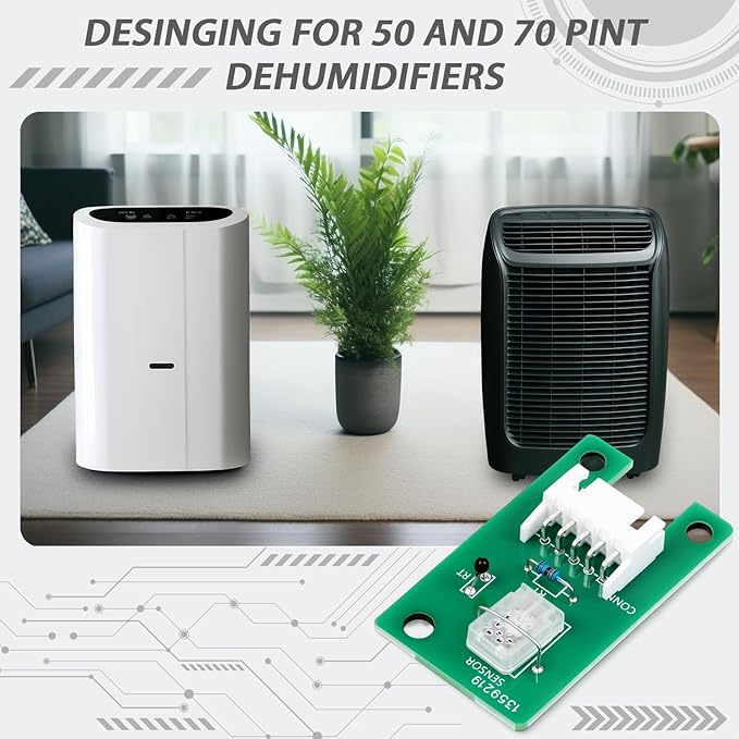 1 Pack 50 Pints Dehumidifier Humidity Sensor, PC Replacement Humidity Sensor Module for Install and Replace - Image 6