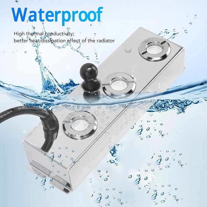 Mist Maker Fogger, 3 Ultrasonic Mist Maker, Stainless Steel Fog Machine Ultrasonic Pond Fogger for Water Fountain Pond Atomizer Humidifier, Halloween - Image 4