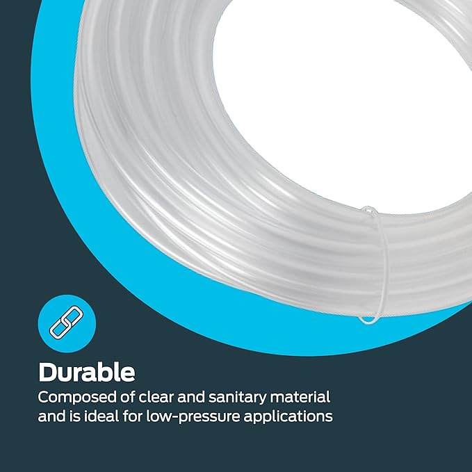 Eastman 5/16 Inch ID (7/16 Inch OD) PVC Clear Vinyl Tubing, 20 Foot Length, 98619 - Image 6