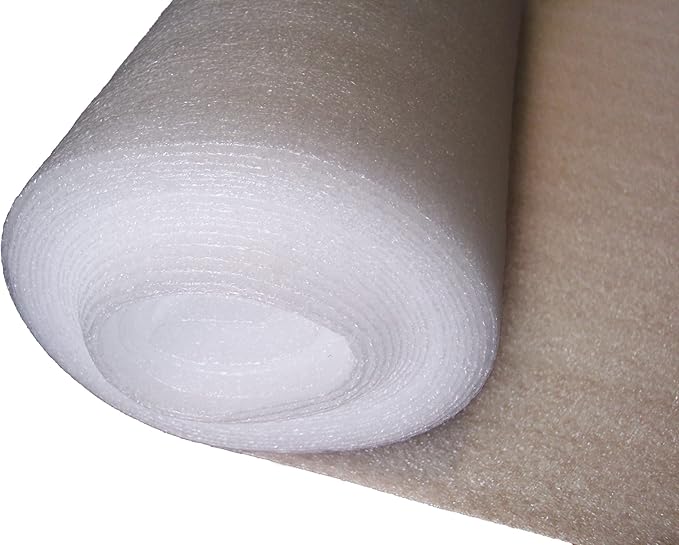 PolyFoam Multipurpose Foam Underlayment – 100 sq ft Roll for Laminate & Wood Flooring, Moisture-Resistant, Shock-Absorbing, Lightweight, Easy to Install, Made in USA - Image 6