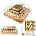 4th Gen - 48 Egg Fully Automatic Incubator, 2026 Upgraded Design, Intelligent Sensor-Based Humidity & Temp Control, Custom Days, Adjustable Auto Turning & Stop, Chick Separator, Flexible Egg Spacing by Unknown