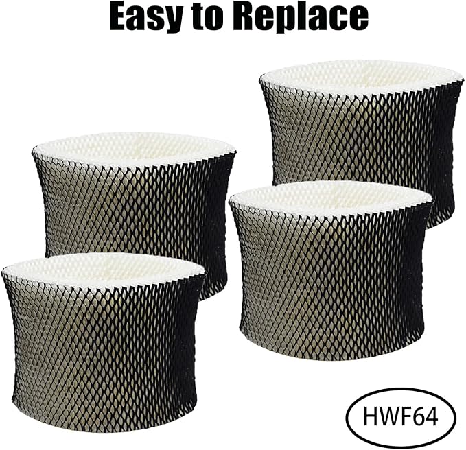 HWF64 Wicking Humidifier Filter B Replcement for Holmes HM1730 HM1745 HM1746 HM1750, for Bionaire Sunbeam SCM1745 SCM1746 Humidifiers Wick Filters, Part # HWF64 BWF64 BWF64CS (4 Pack) - Image 6