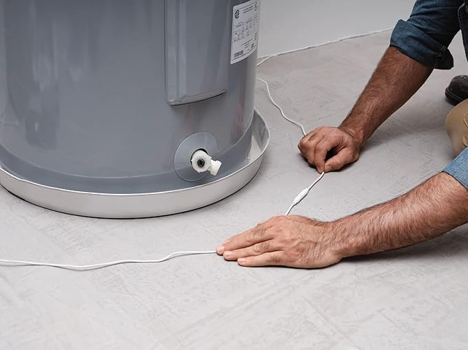 Moen Flo Smart Water Leak Detector, White, 4-Pack 920-005 + 2-Pack 6-Foot Leak Sensing Cable - Image 8