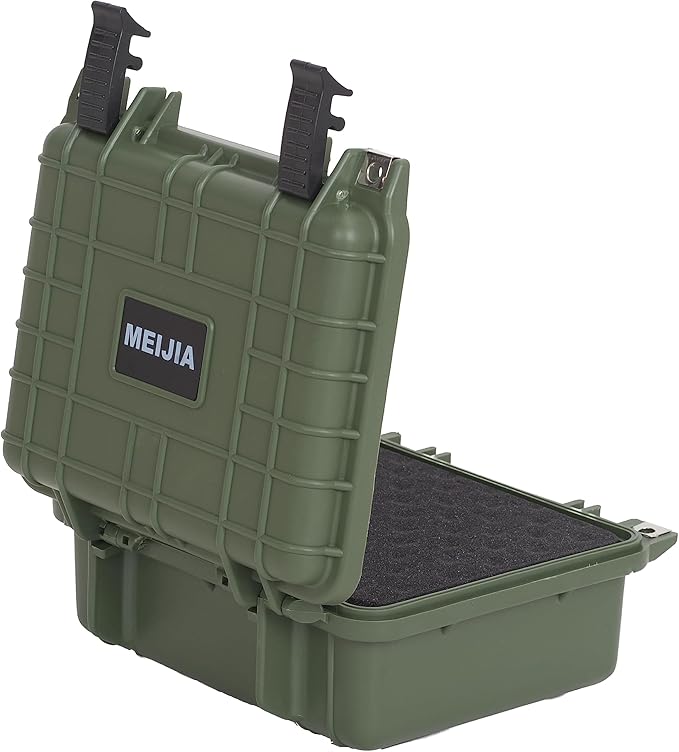 MEIJIA Portable All Weather IP67 Waterproof Protective Case,Hard Camera Case,Dry Case with Customizable Foam,Fit Use Of Drones,Camera,Equipments,10.62 x9.68x4.87inches - Image 8