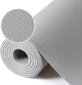 Light Gray Shelf Liners for Kitchen Cabinets Non Adhesive Drawer Liner for Bathroom Waterproof Refrigerator Liners for Shelves Fridge Plastic Mats Cabinet Cupboard Liner 17.5 x 78.7 Inches by StaHom