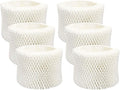 Lemige 6 Pack HAC-504 Humidifier Filters for Honeywell Humidifier HAC-504, HAC-504AW, HAC504V1, HCM350, HCM-350W, HCM-300T, HCM-315T, HCM-600, HCM-710, Replacement Filter A, by Lemige