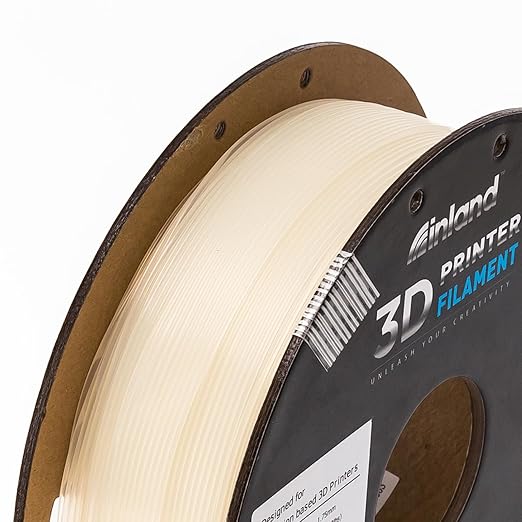 INLAND Micro Center PLA+ 3D Printing Filament 1.75mm - PLA Pro Dimensional Accuracy +/- 0.03 mm - 1 kg Cardboard Spool (2.2 lbs) (1 Pack Natural, 1.75mm) - Image 5