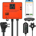 Ortis WiFi Power Failure & Water Leak Alarm, Real-Time Monitoring of Water Level, Temperature & Humidity, 110dB Siren with Flashing Light, APP Alerts, Ideal for Laundry Rooms & Basements by SafeEfficientToolSwitches