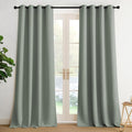 NICETOWN Room Darkening Draperies Curtains Panels, 2 Panels Sage Green W52 x L102 by NICETOWN